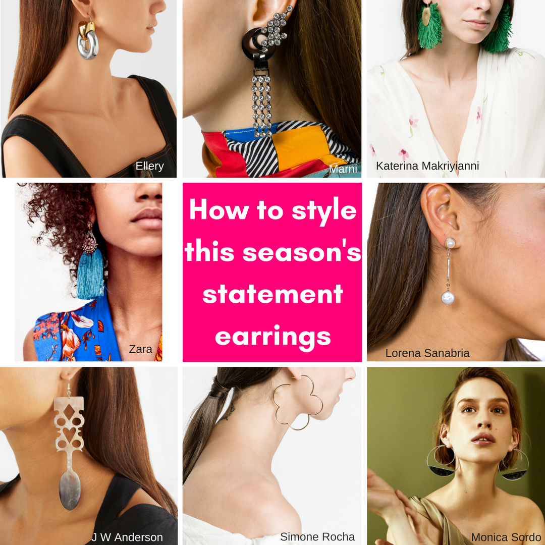 Style bold statement earrings trend